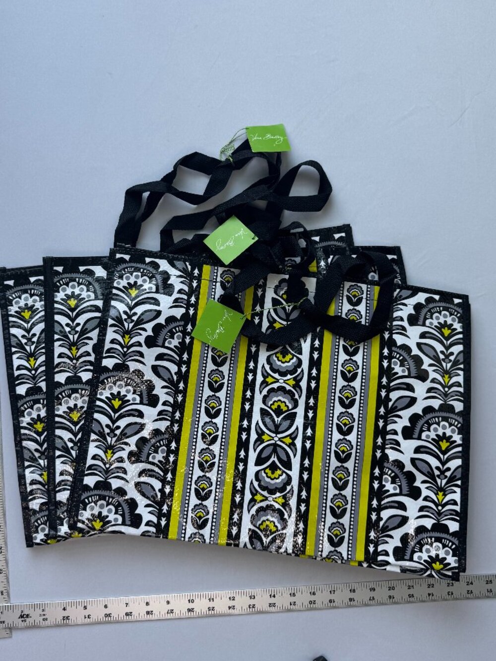 Lot of 3 Vera Bradley Foldable Market in Fanfare